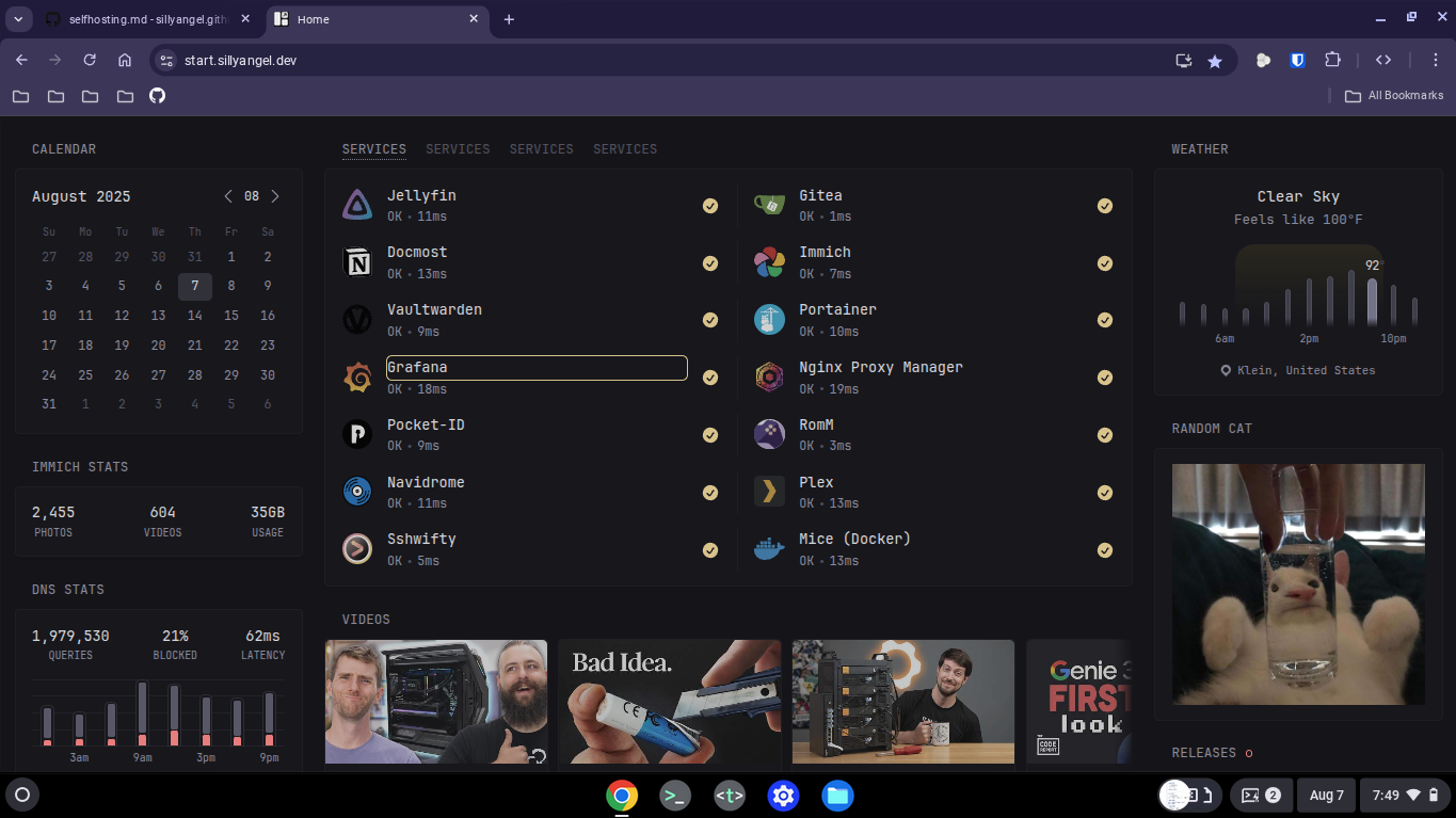 my glance page