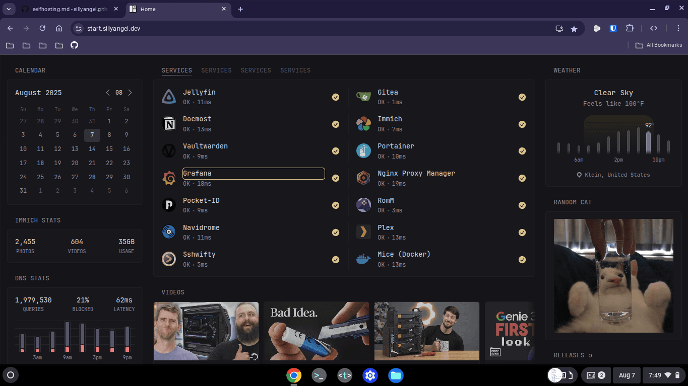 my glance page